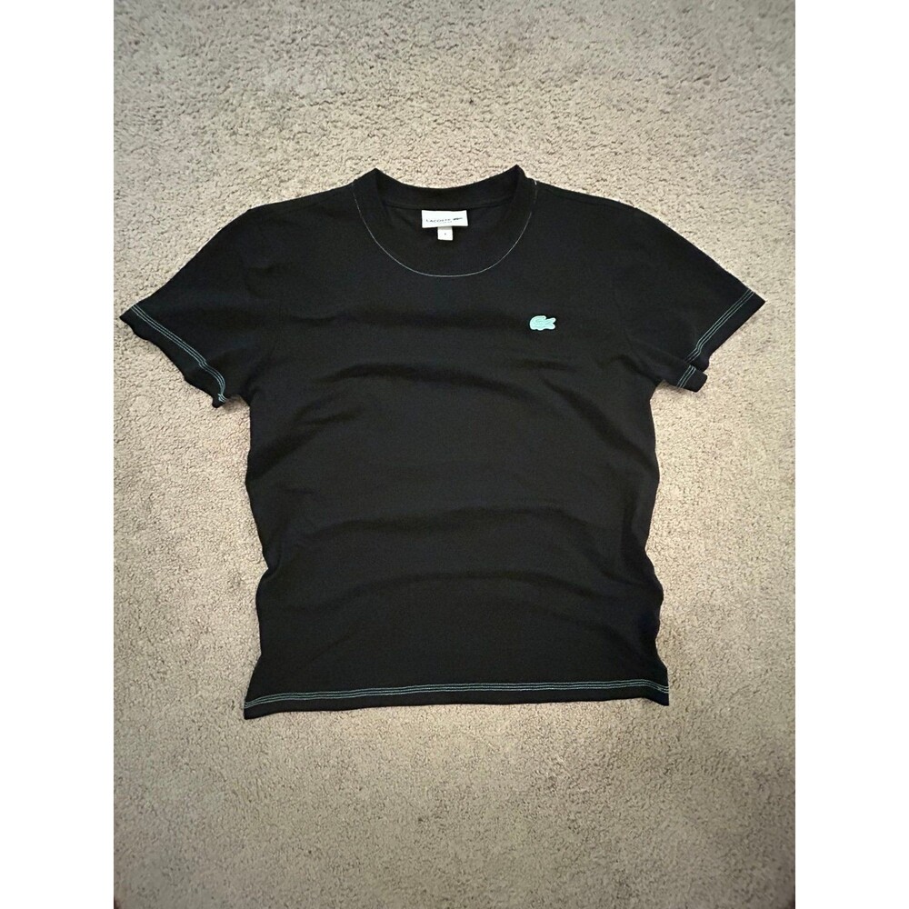 Lacoste tee black size small